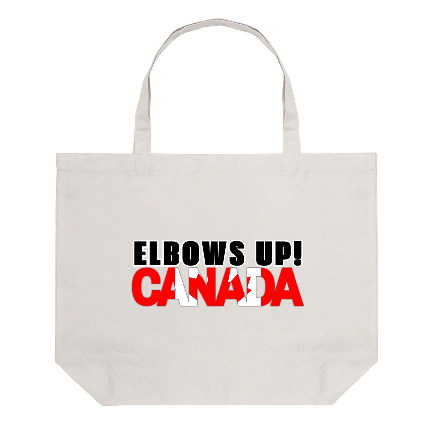 Standing Up For Canada | 100% Cotton Tote Bag (Single-sided Print)