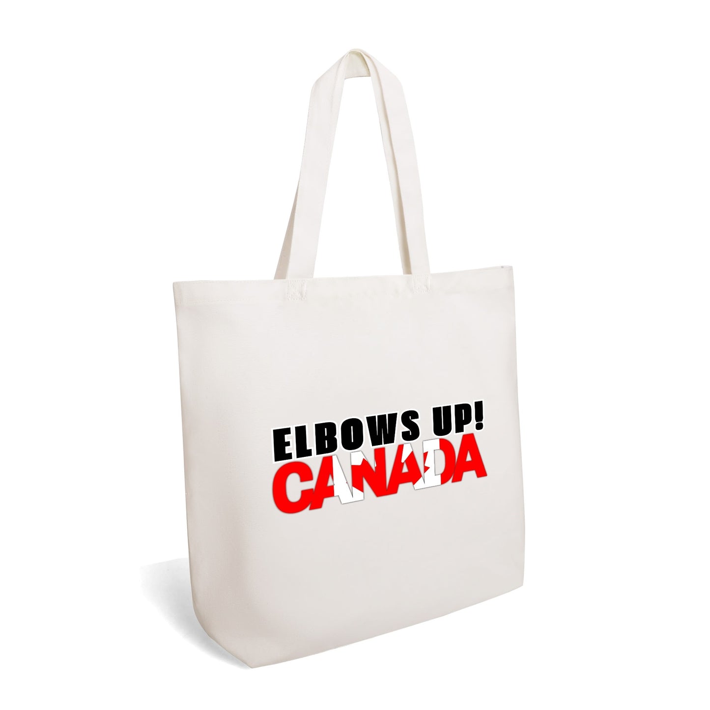 Standing Up For Canada | 100% Cotton Tote Bag (Single-sided Print)