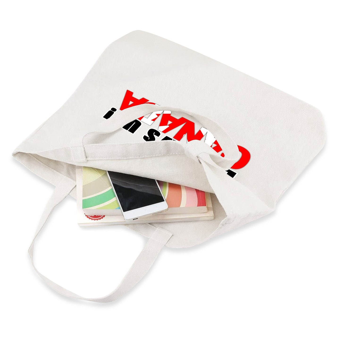 Standing Up For Canada | 100% Cotton Tote Bag (Single-sided Print)