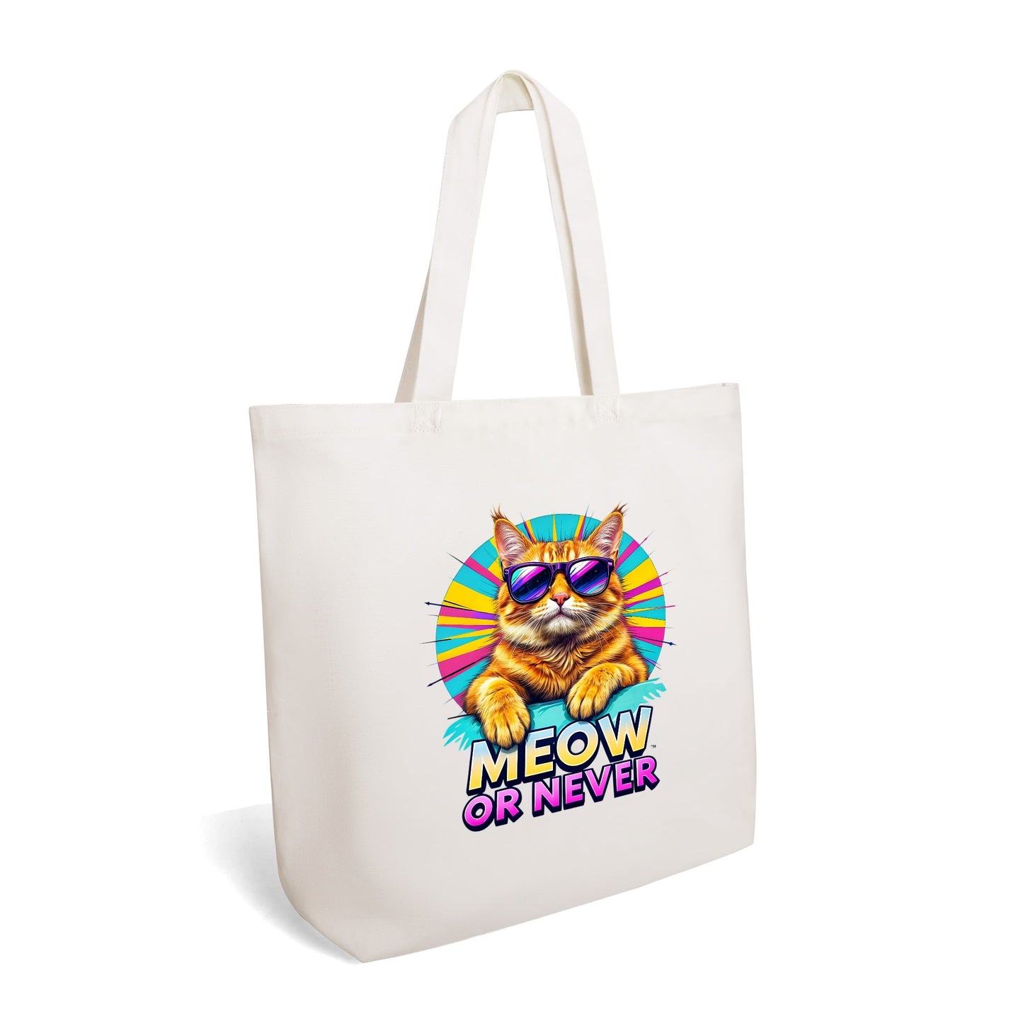 Dogs and Cats | 100% Cotton Tote Bag (Single-sided Print)