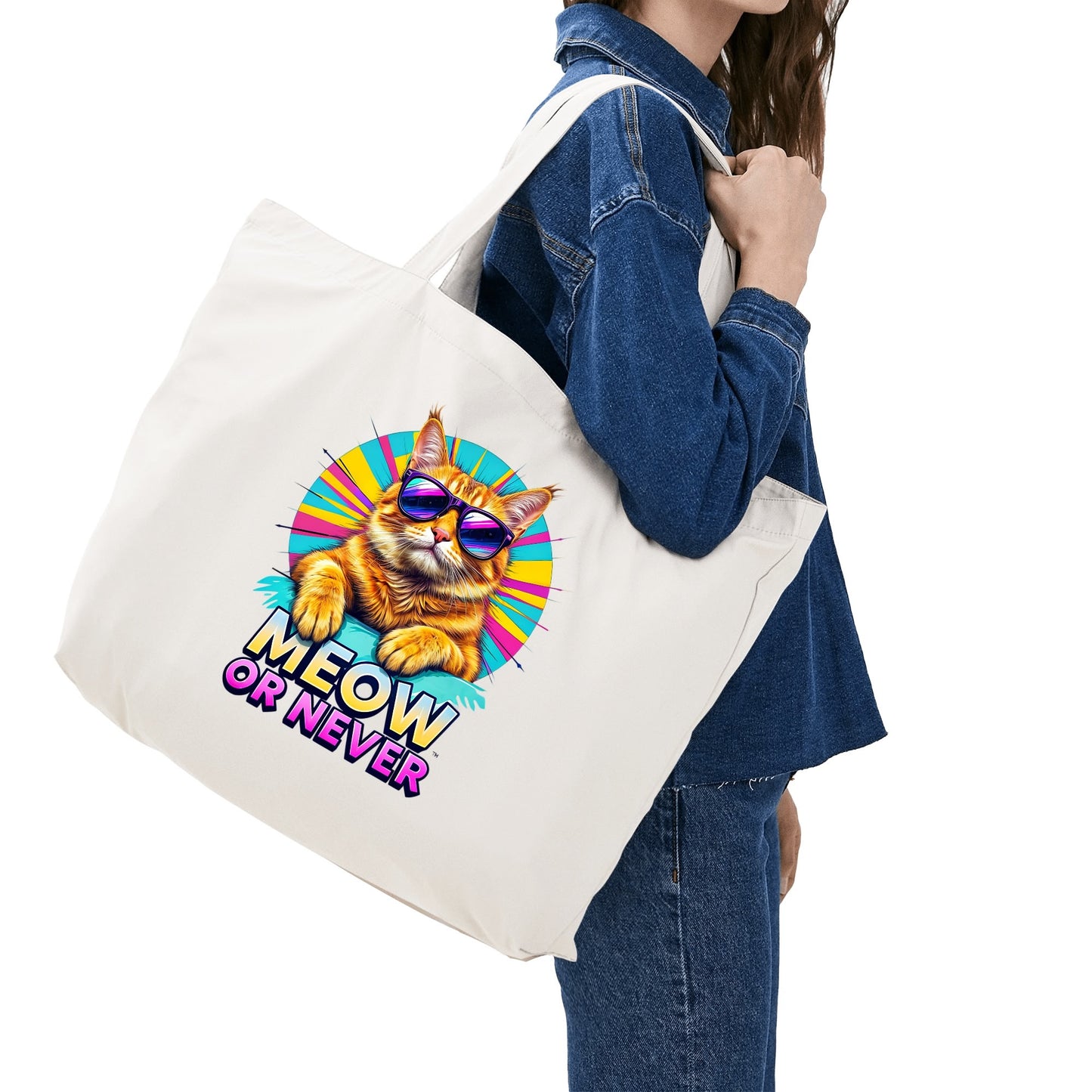 Dogs and Cats | 100% Cotton Tote Bag (Single-sided Print)