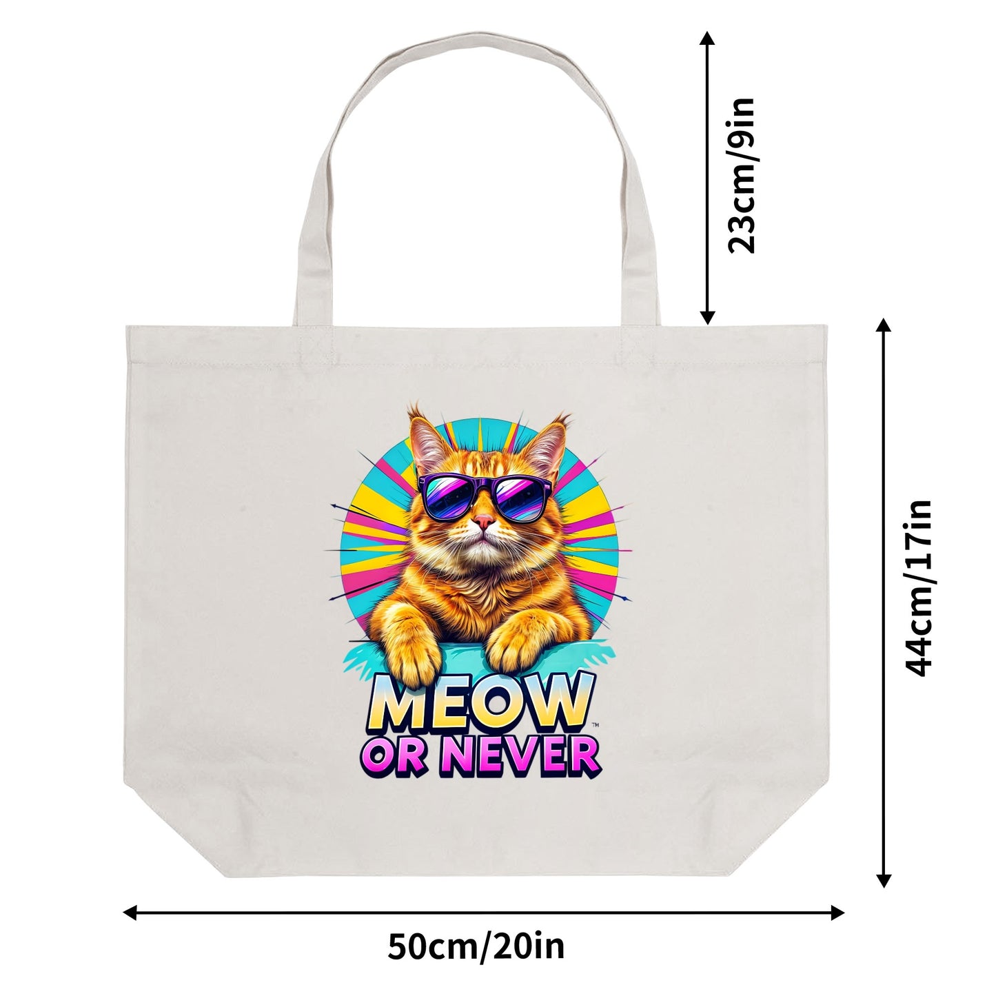 Dogs and Cats | 100% Cotton Tote Bag (Single-sided Print)