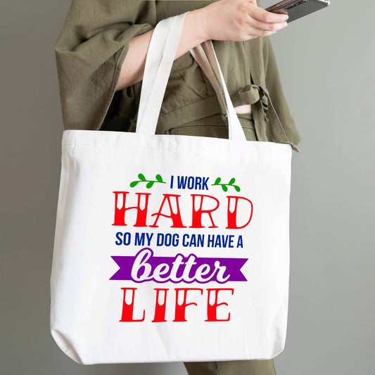 Dogs and Cats | 100% Cotton Tote Bag - Eco-Friendly