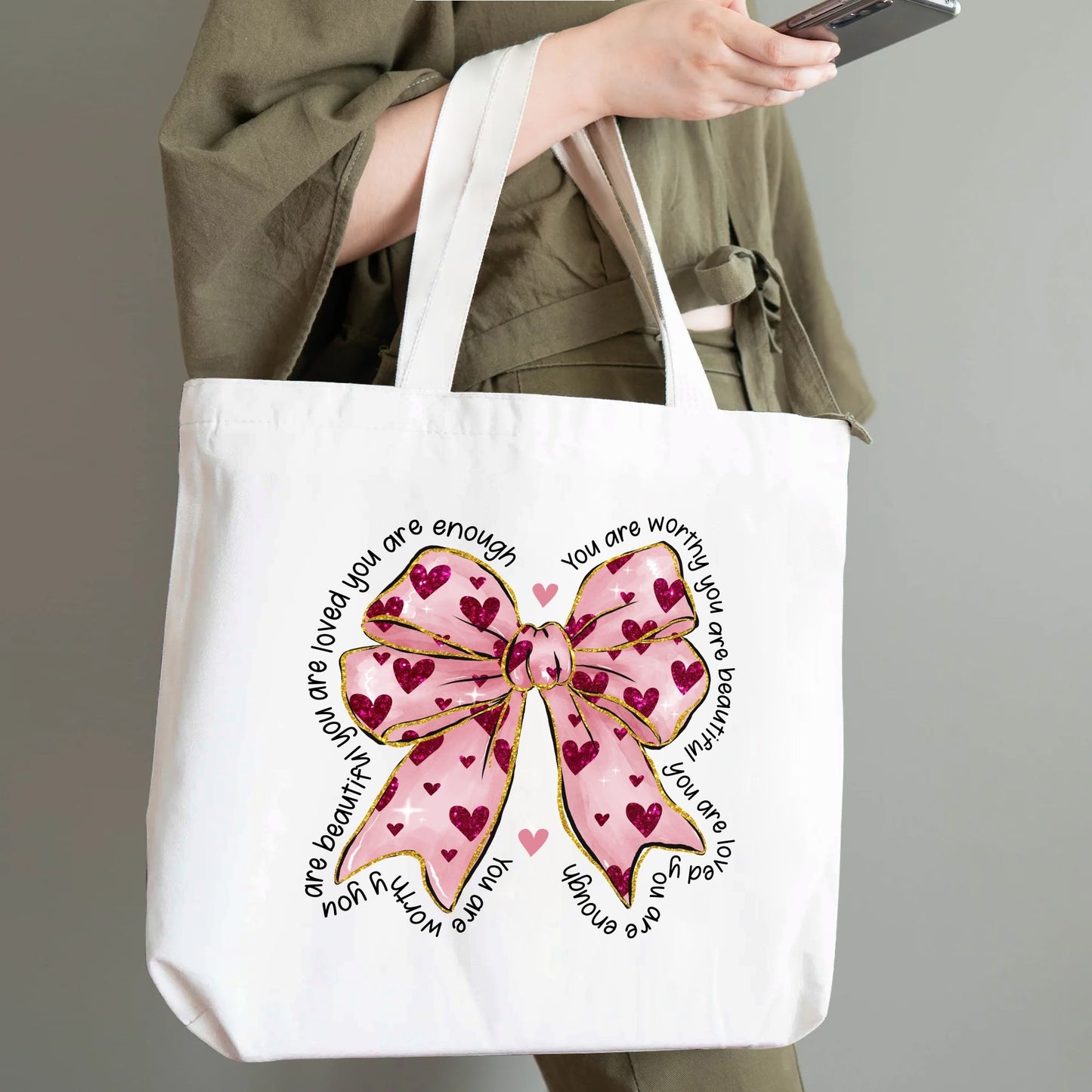 Christian Life | 100% Cotton Tote Bag (Single-sided Print)