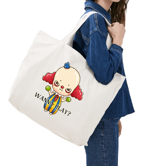 Circus Clowns | 100% Cotton Tote Bag - Eco-Friendly