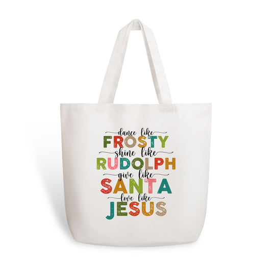 Fun & Funny Christmas Totes | 100% Cotton Tote Bag (Single-sided Print)