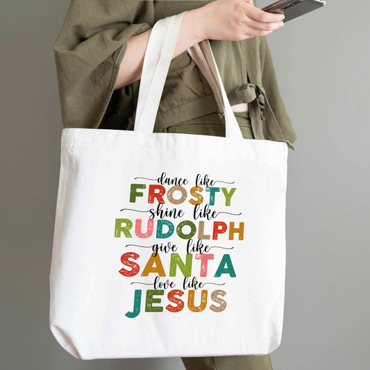 Fun & Funny Christmas Totes | 100% Cotton Tote Bag - Eco-Friendly