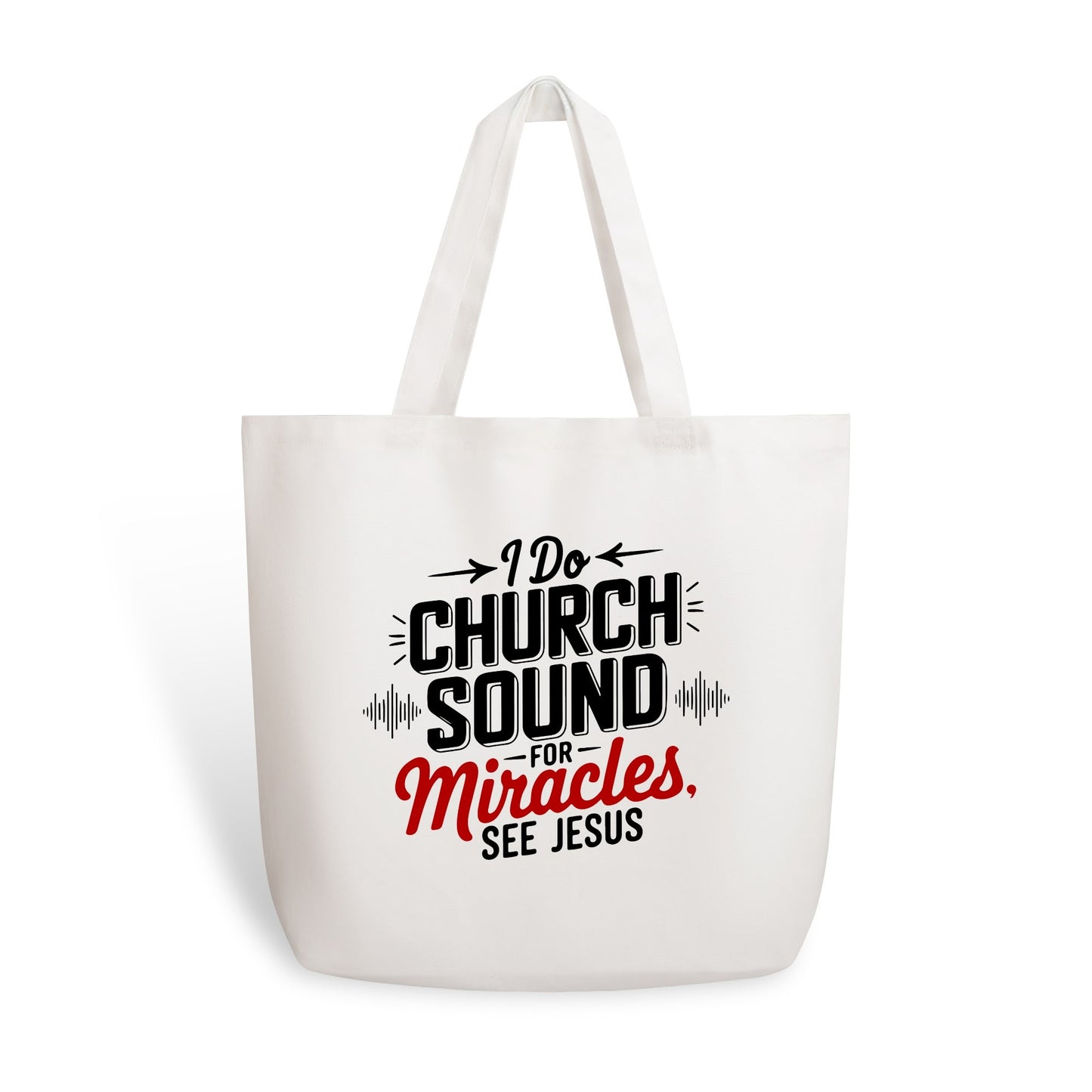 Christian Life | 100% Cotton Tote Bag (Single-sided Print)