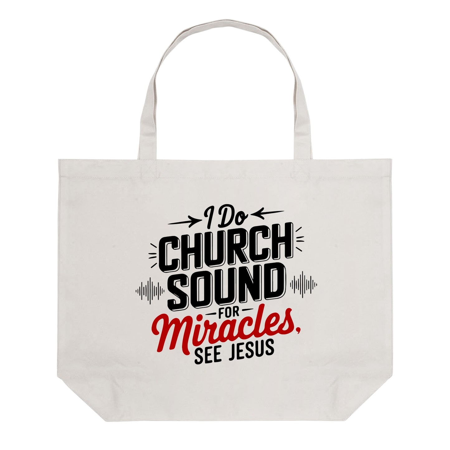 Christian Life | 100% Cotton Tote Bag (Single-sided Print)