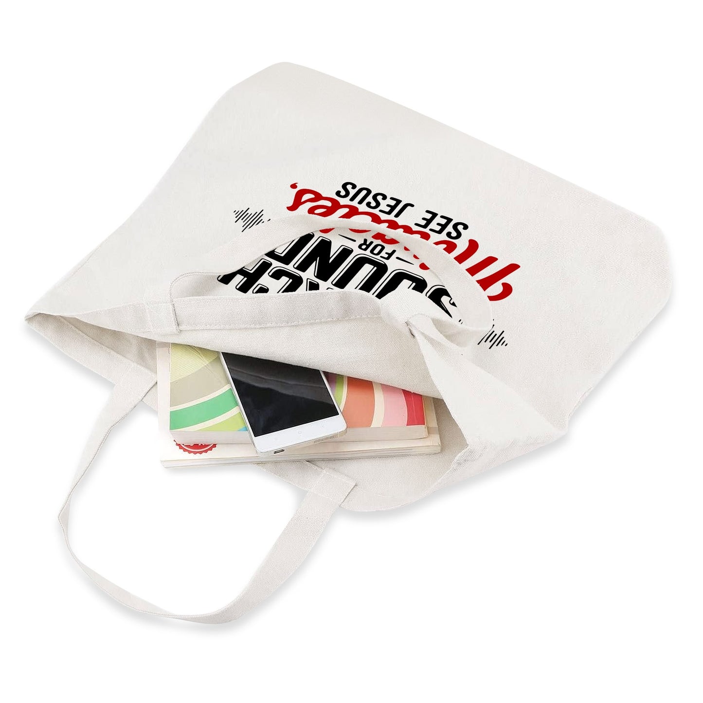 Christian Life | 100% Cotton Tote Bag (Single-sided Print)