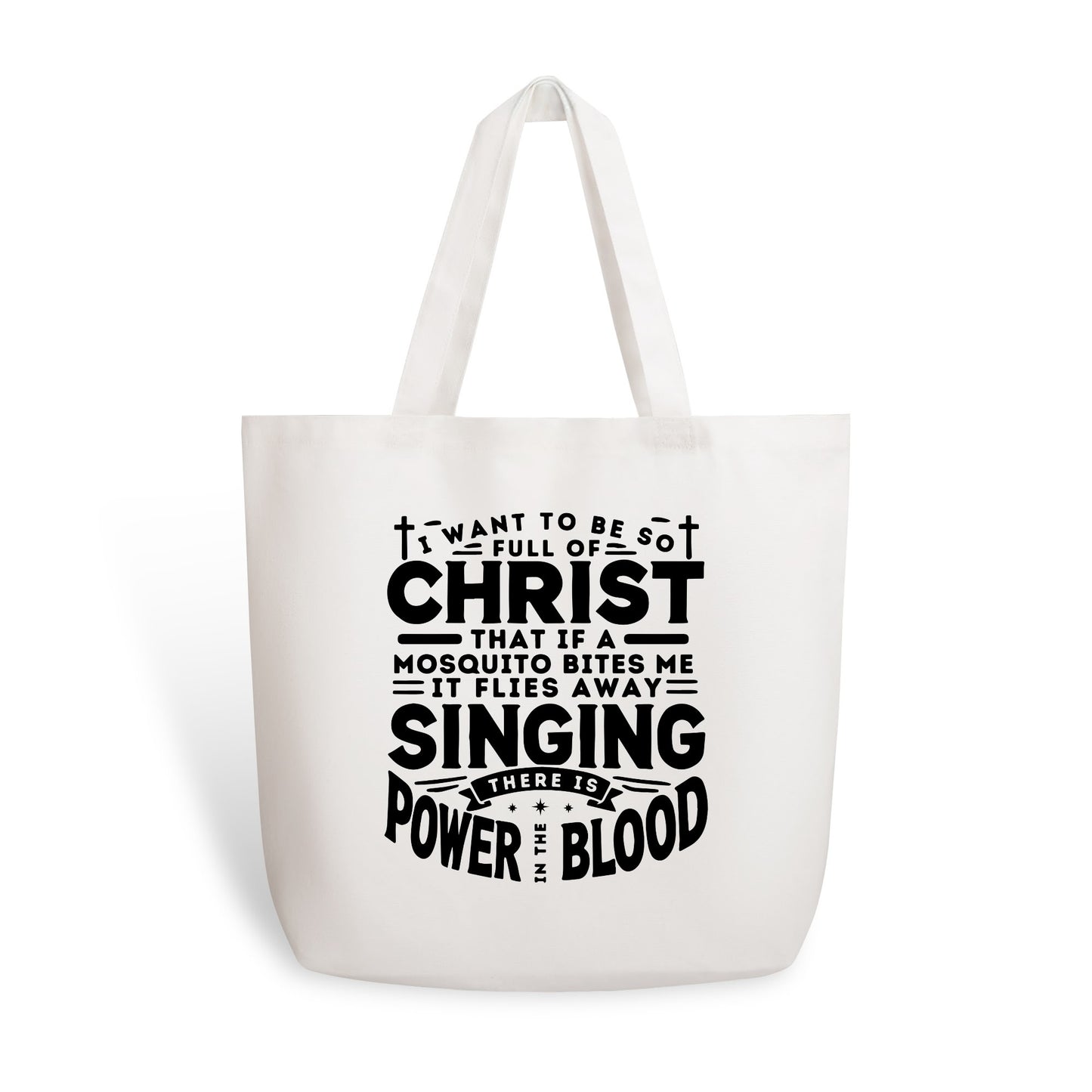 Christian Life | 100% Cotton Tote Bag (Single-sided Print)