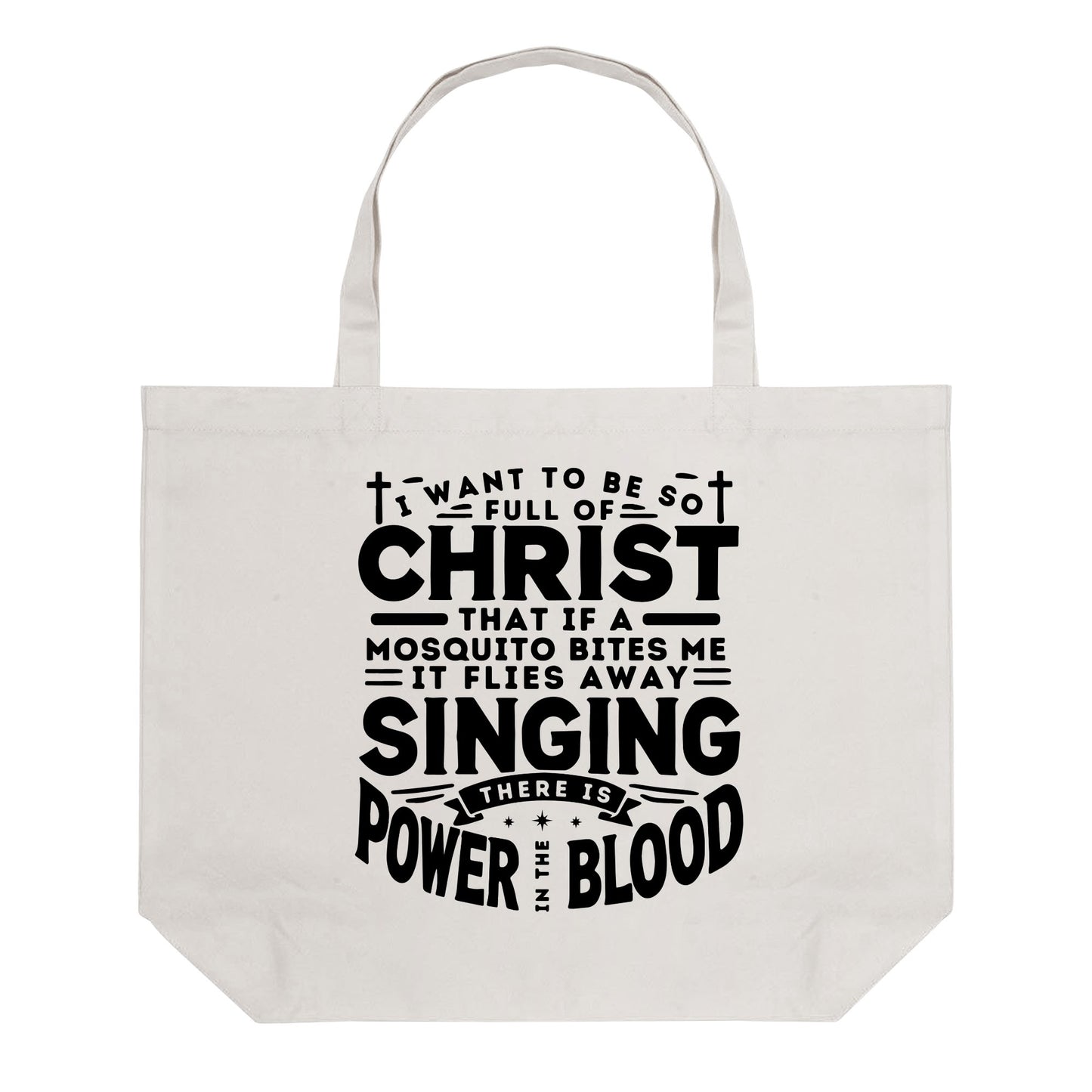 Christian Life | 100% Cotton Tote Bag (Single-sided Print)