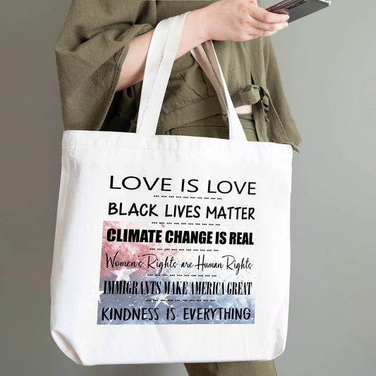 American Love Tote | 100% Cotton Tote Bag - Eco-Friendly