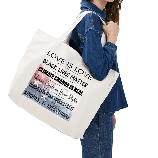 American Love Tote | 100% Cotton Tote Bag - Eco-Friendly