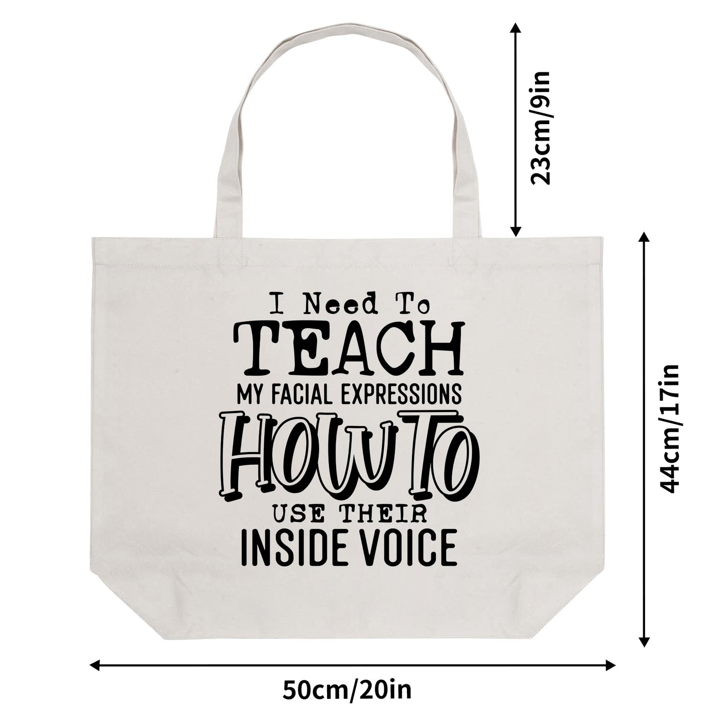 Funny And Sarcastic Totes | 100% Cotton Tote Bag (Single-sided Print)