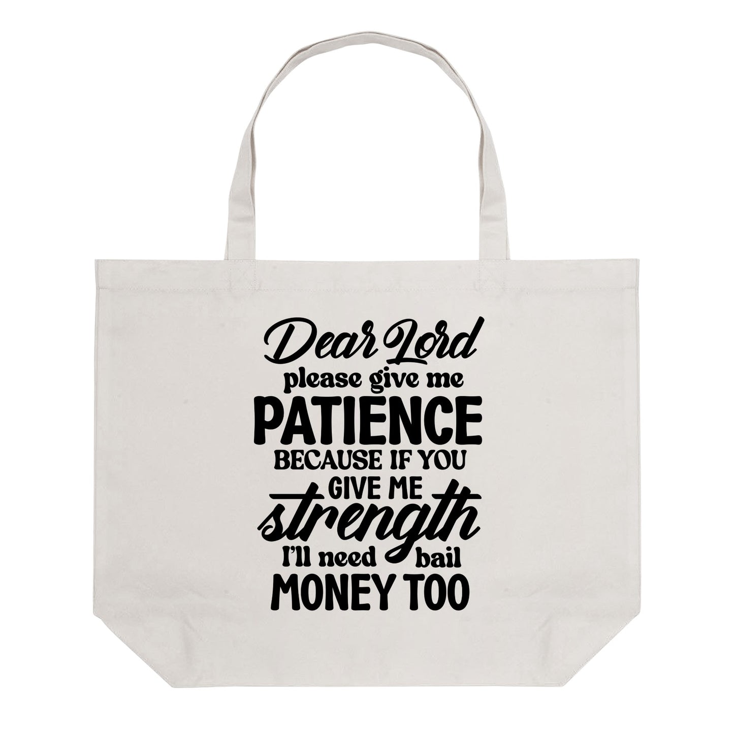 Funny And Sarcastic Totes | 100% Cotton Tote Bag (Single-sided Print)