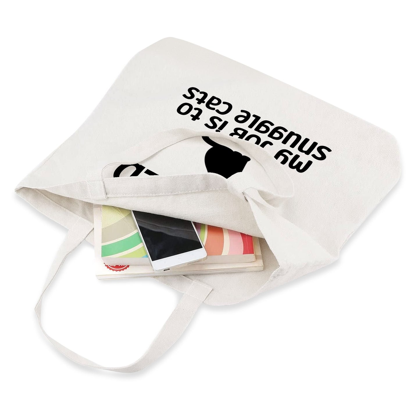 Dogs and Cats | 100% Cotton Tote Bag (Single-sided Print)