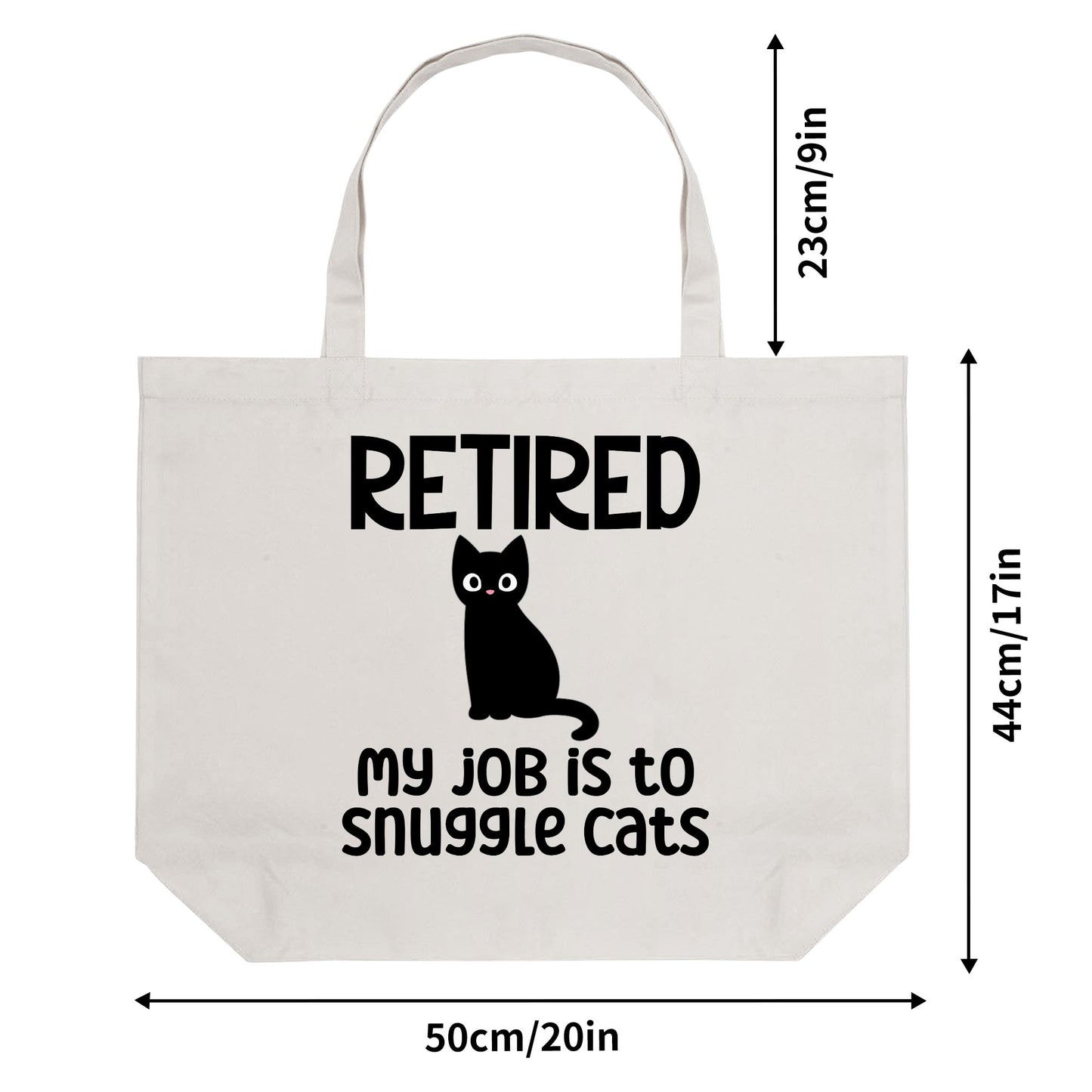 Dogs and Cats | 100% Cotton Tote Bag (Single-sided Print)