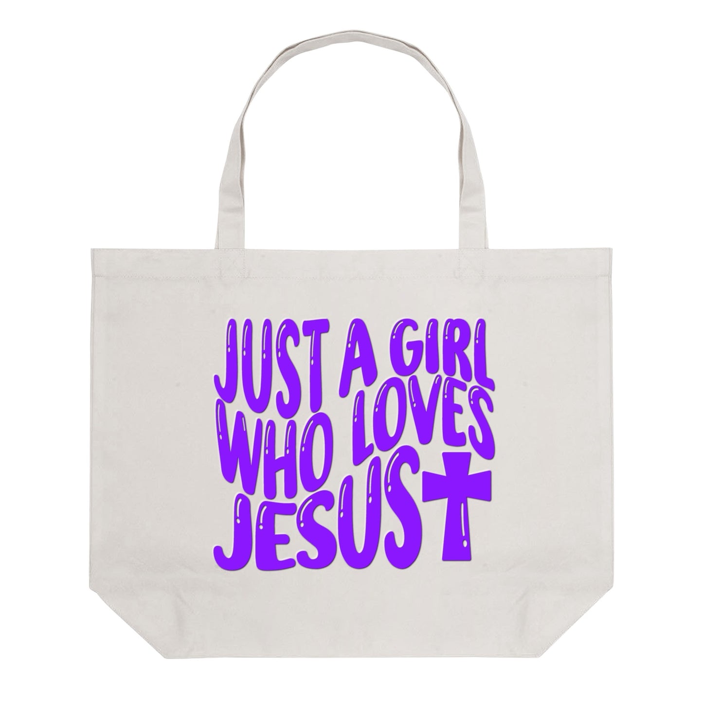 Christian Life | 100% Cotton Tote Bag (Single-sided Print)