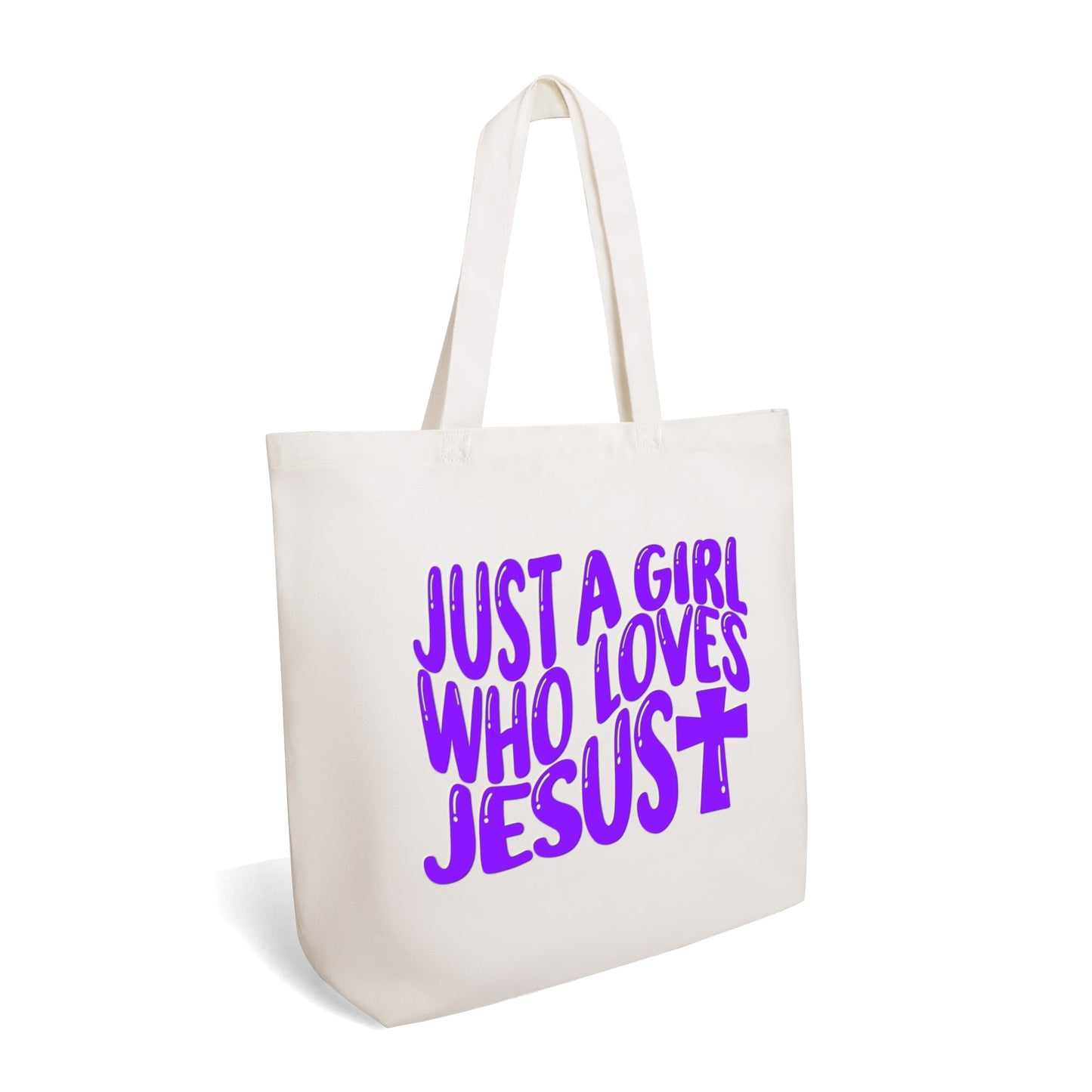 Christian Life | 100% Cotton Tote Bag (Single-sided Print)