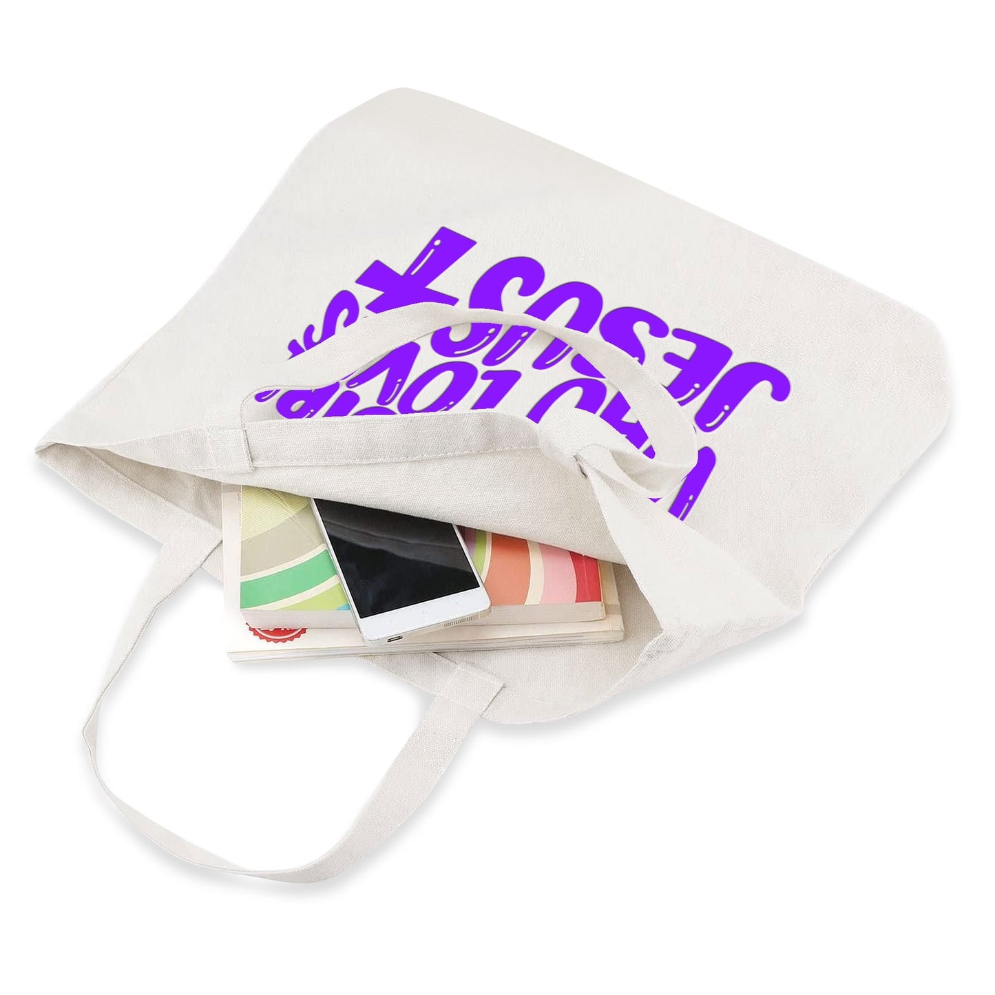 Christian Life | 100% Cotton Tote Bag (Single-sided Print)