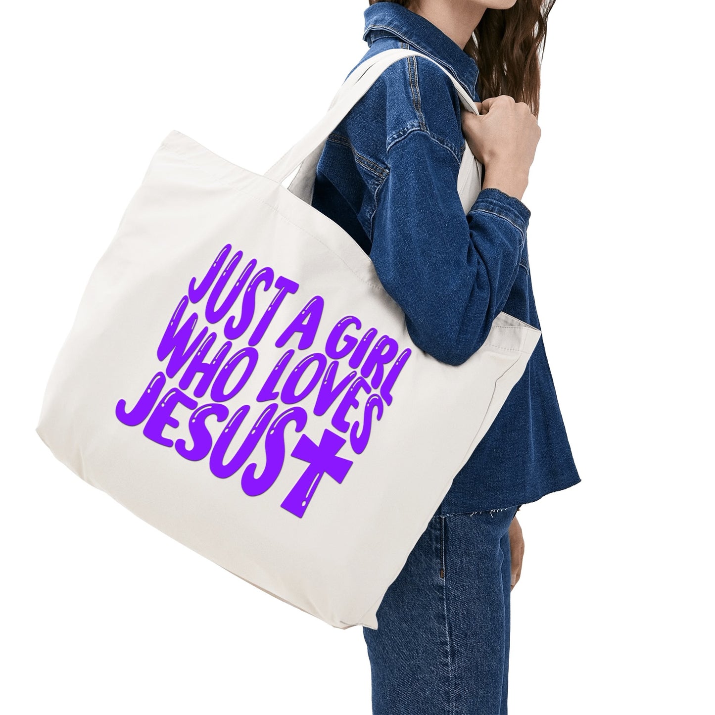 Christian Life | 100% Cotton Tote Bag (Single-sided Print)