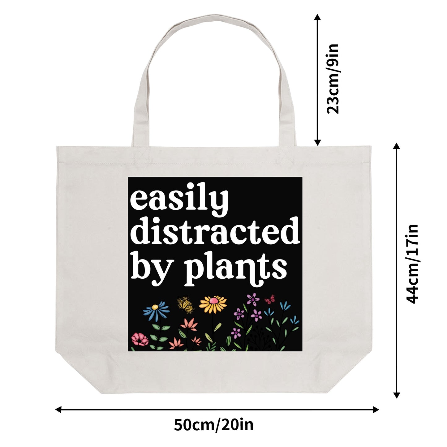 Gardening Fun | 100% Cotton Tote Bag (Single-sided Print)