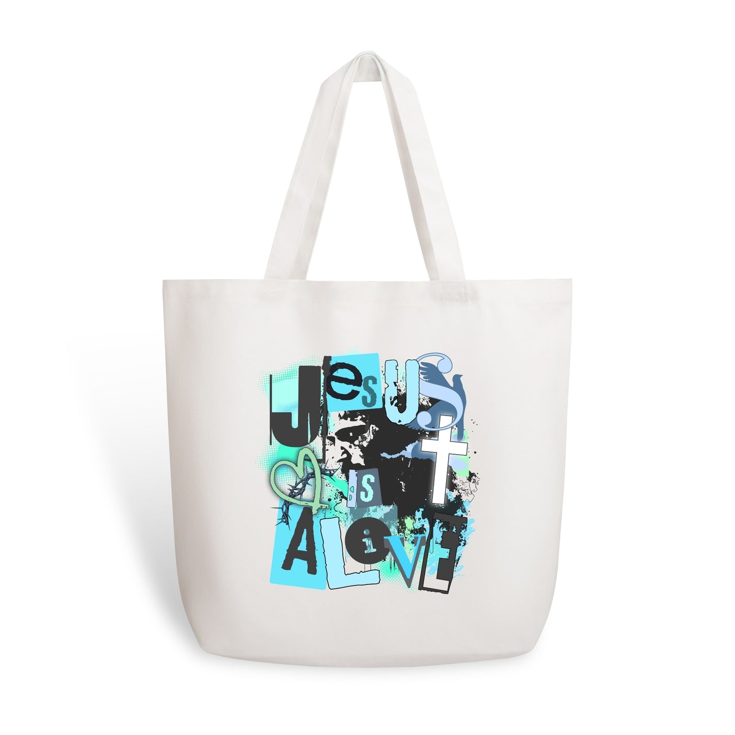 Christian Life | 100% Cotton Tote Bag (Single-sided Print)