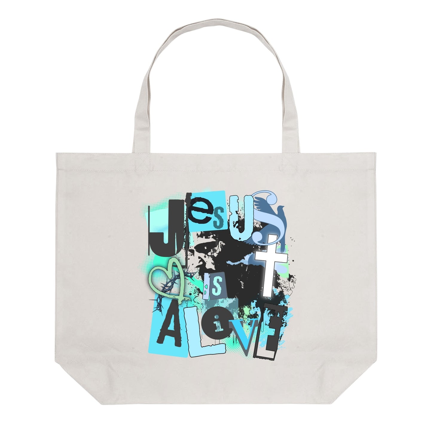 Christian Life | 100% Cotton Tote Bag (Single-sided Print)