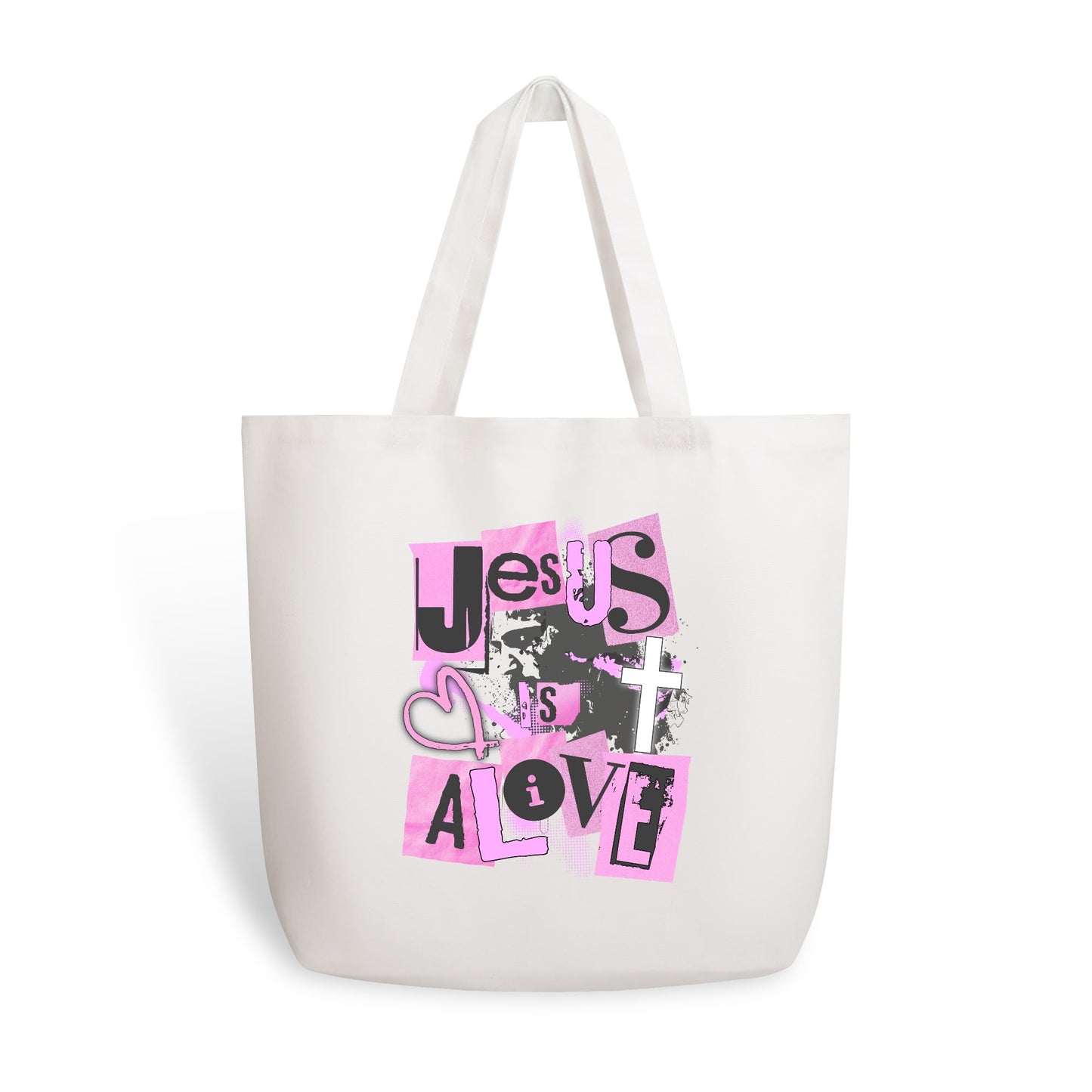 Christian Life | 100% Cotton Tote Bag (Single-sided Print)