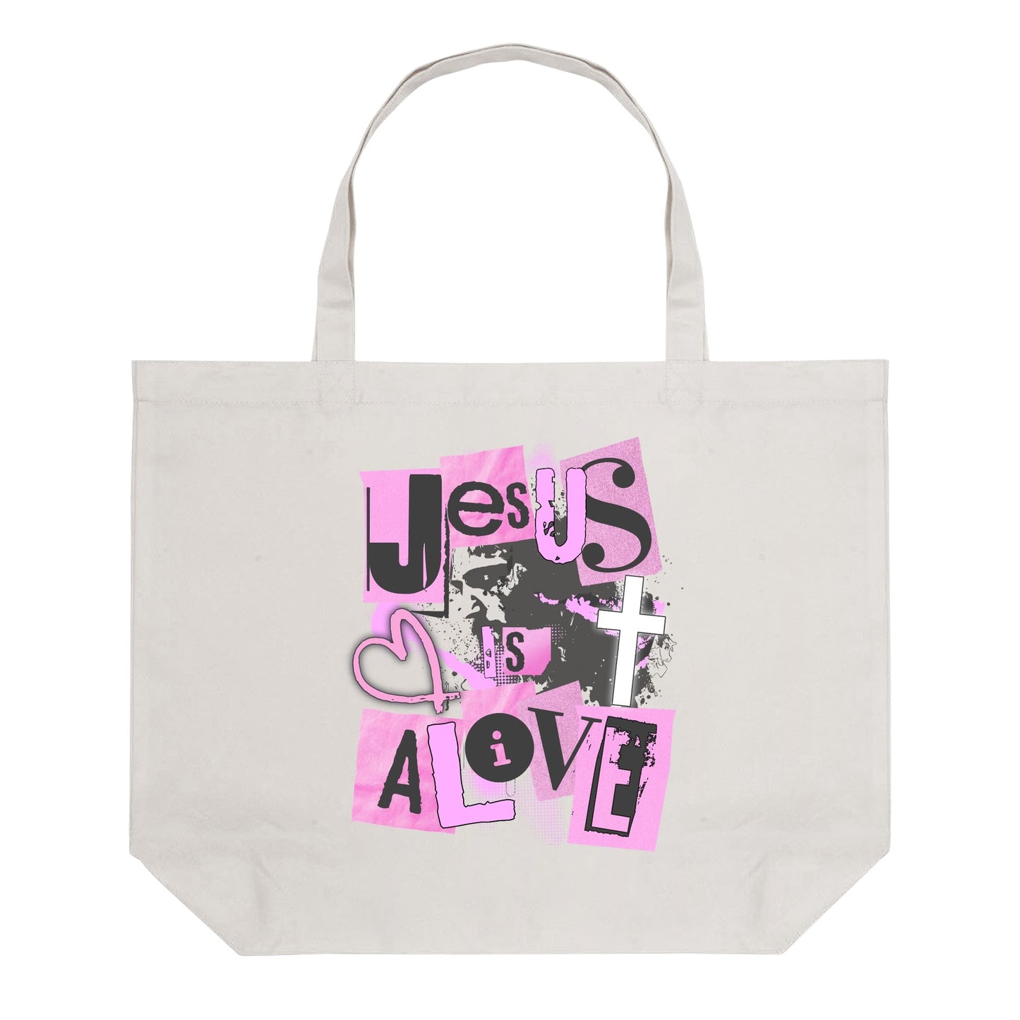 Christian Life | 100% Cotton Tote Bag (Single-sided Print)