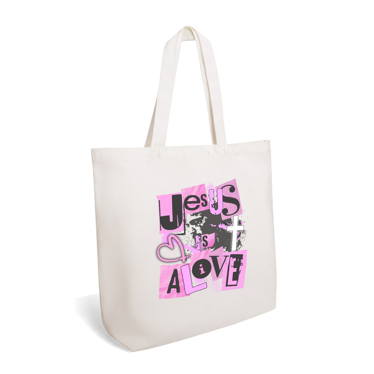 Christian Life | 100% Cotton Tote Bag (Single-sided Print)