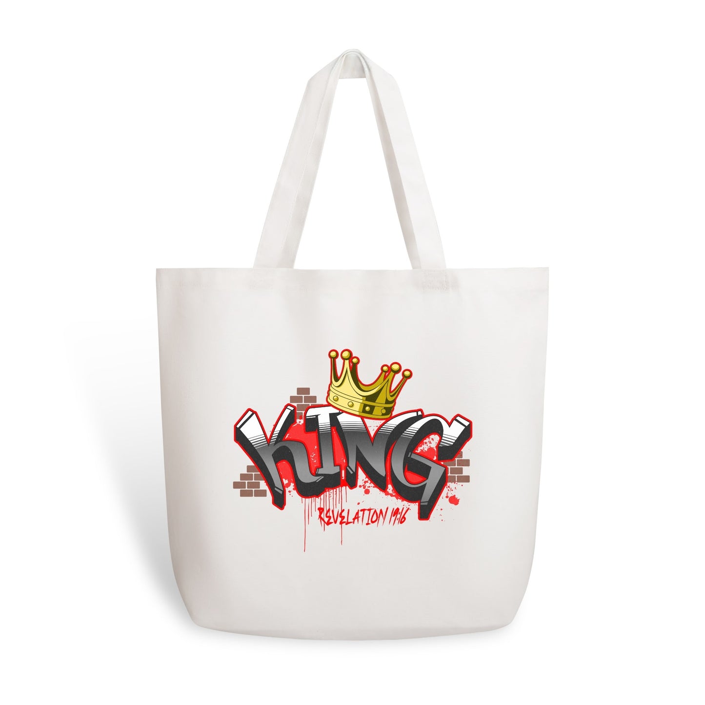 Scripture Totes | 100% Cotton Tote Bag (Single-sided Print)