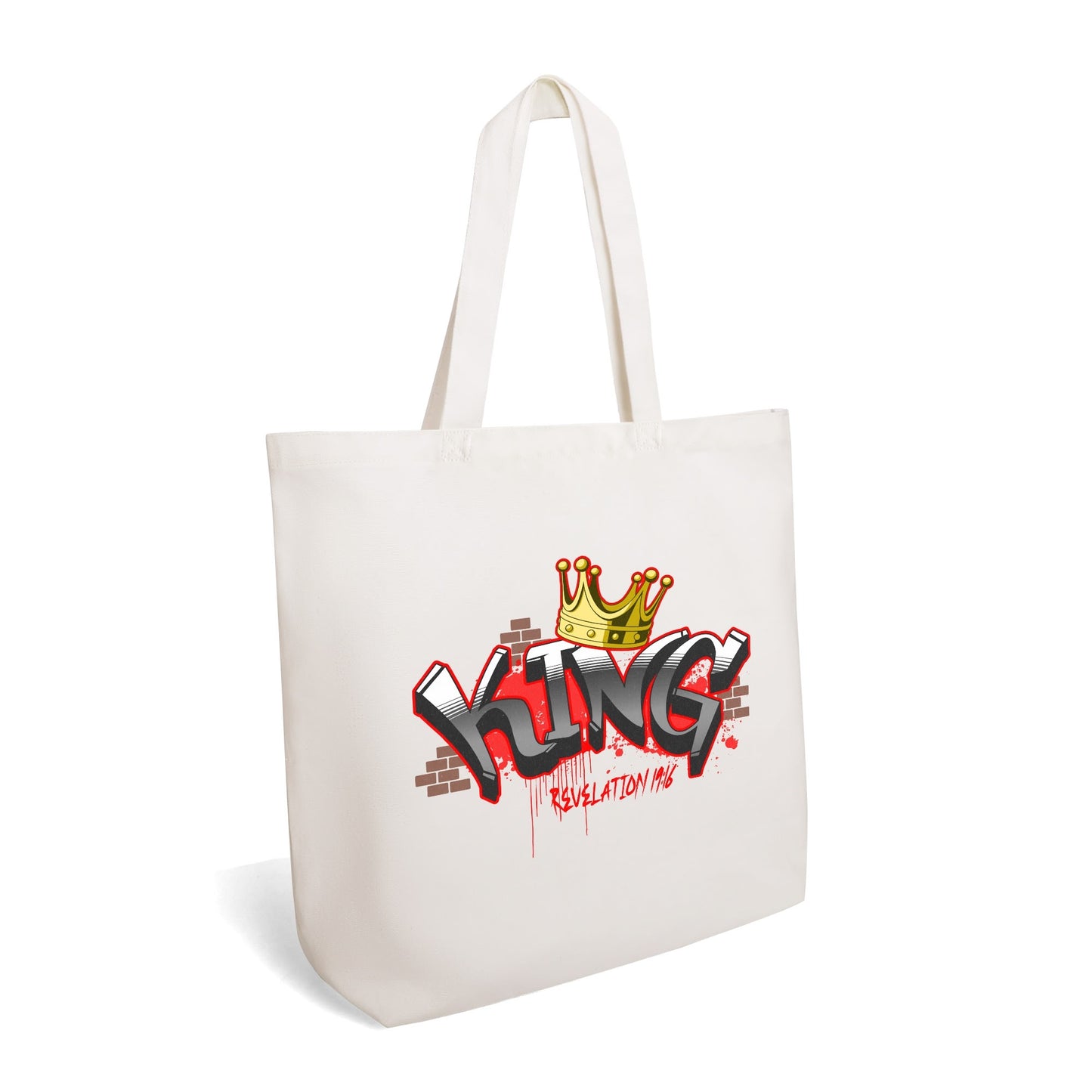 Scripture Totes | 100% Cotton Tote Bag (Single-sided Print)