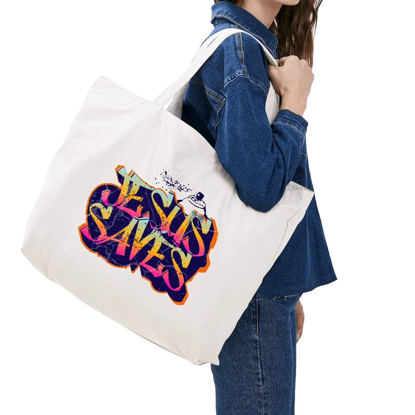 Christian Life | 100% Cotton Tote Bag (Single-sided Print)