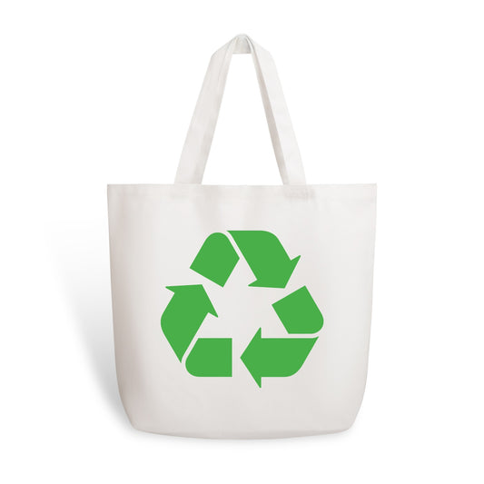 Recycling | 100% Cotton Tote Bag (Single-sided Print)