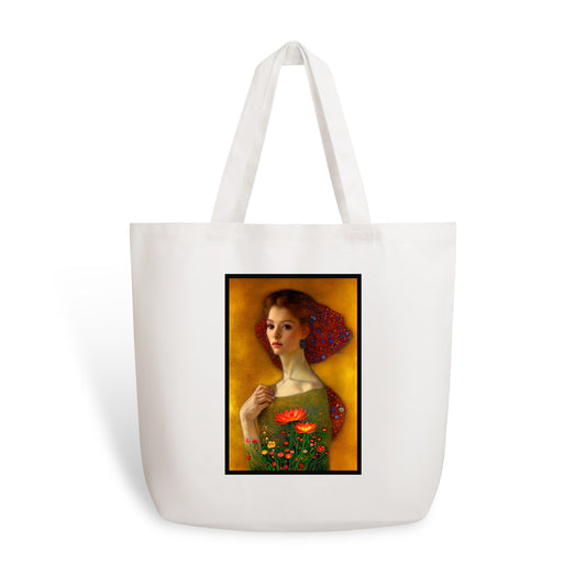 The Bloom Within | 100% Cotton Tote Bag (Single-sided Print)
