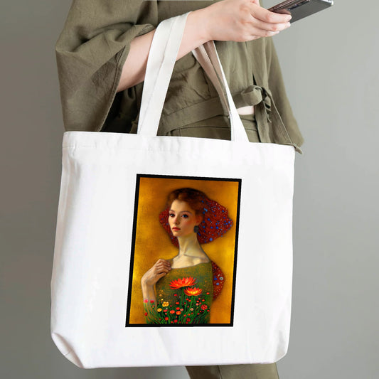 The Bloom Within | 100% Cotton Tote Bag - Eco-Friendly