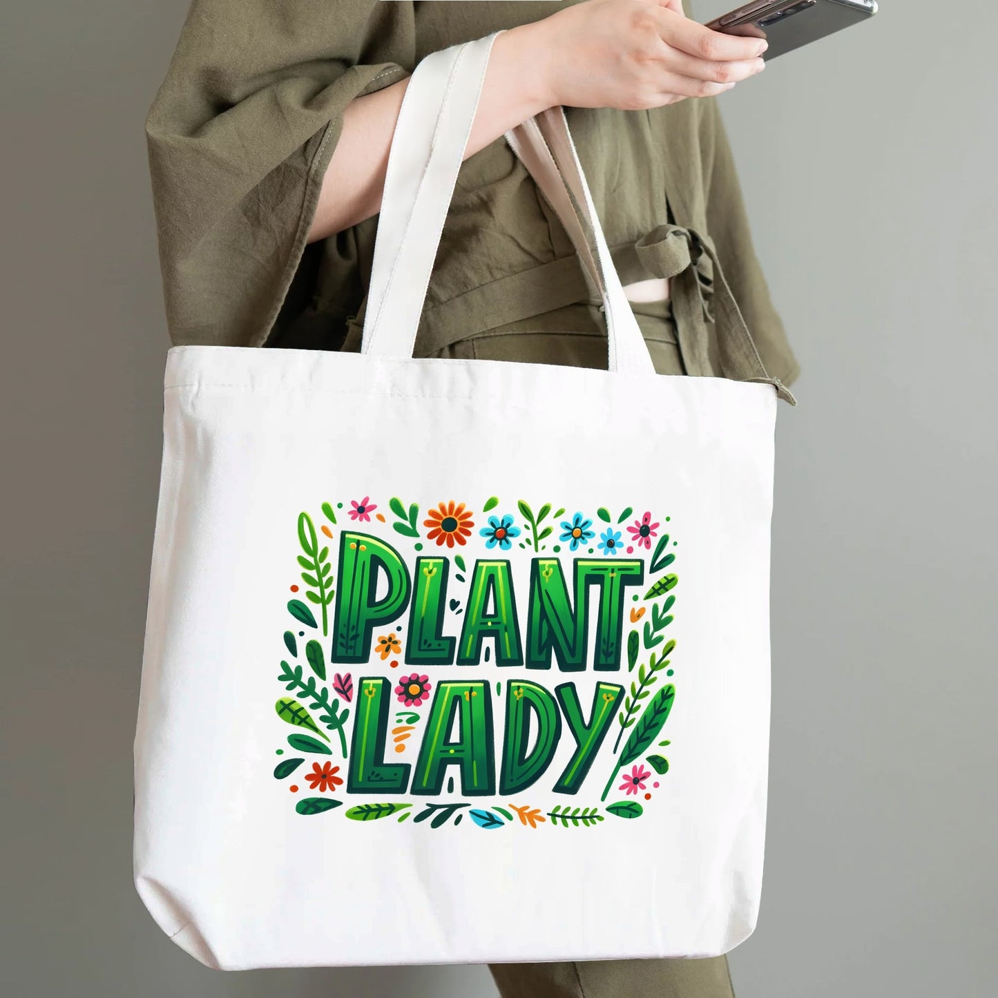 Gardening Fun | 100% Cotton Tote Bag (Single-sided Print)