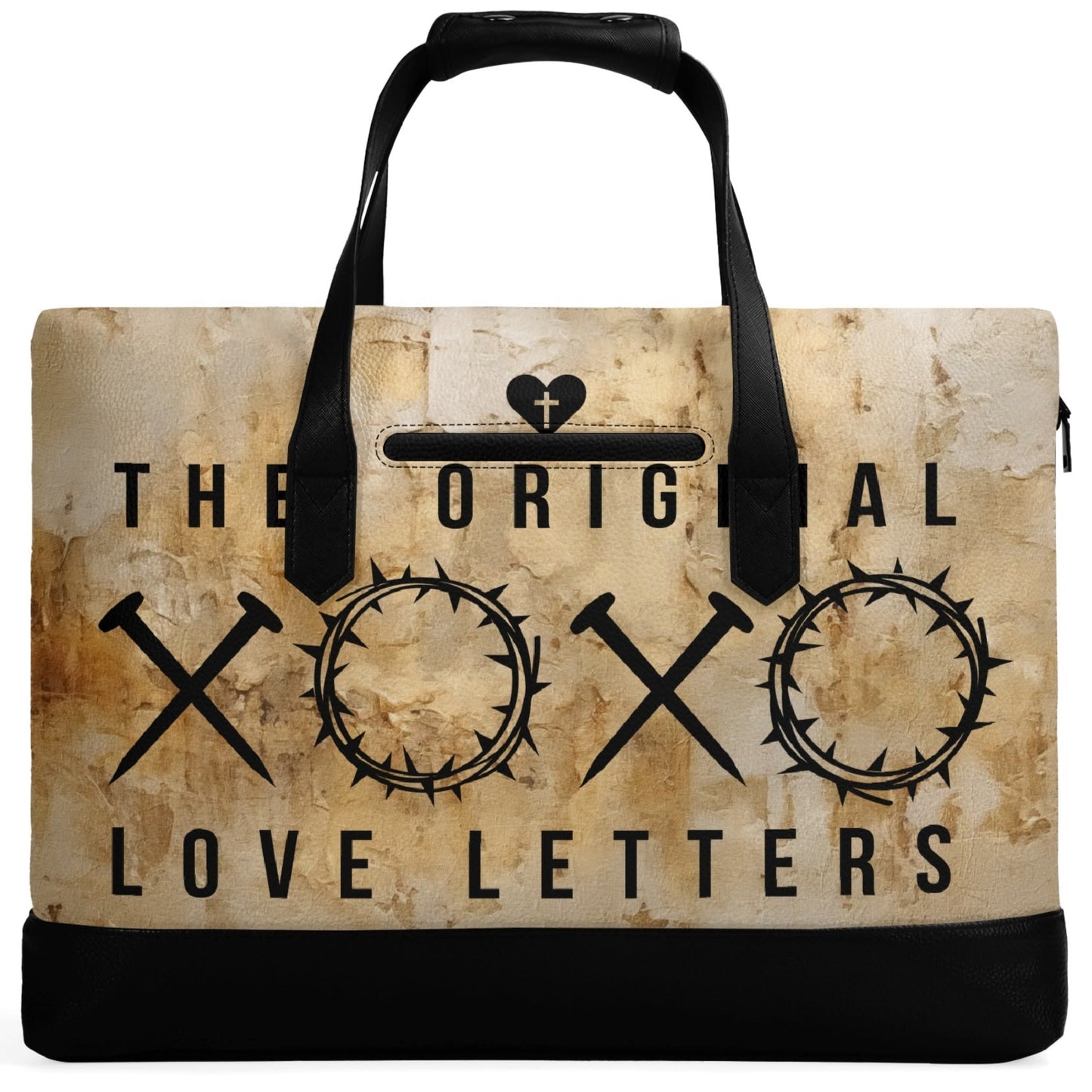The Original Love Letters | Faux Leather Briefcase | Business Laptop Bag – Classic, Durable, Water-Resistant