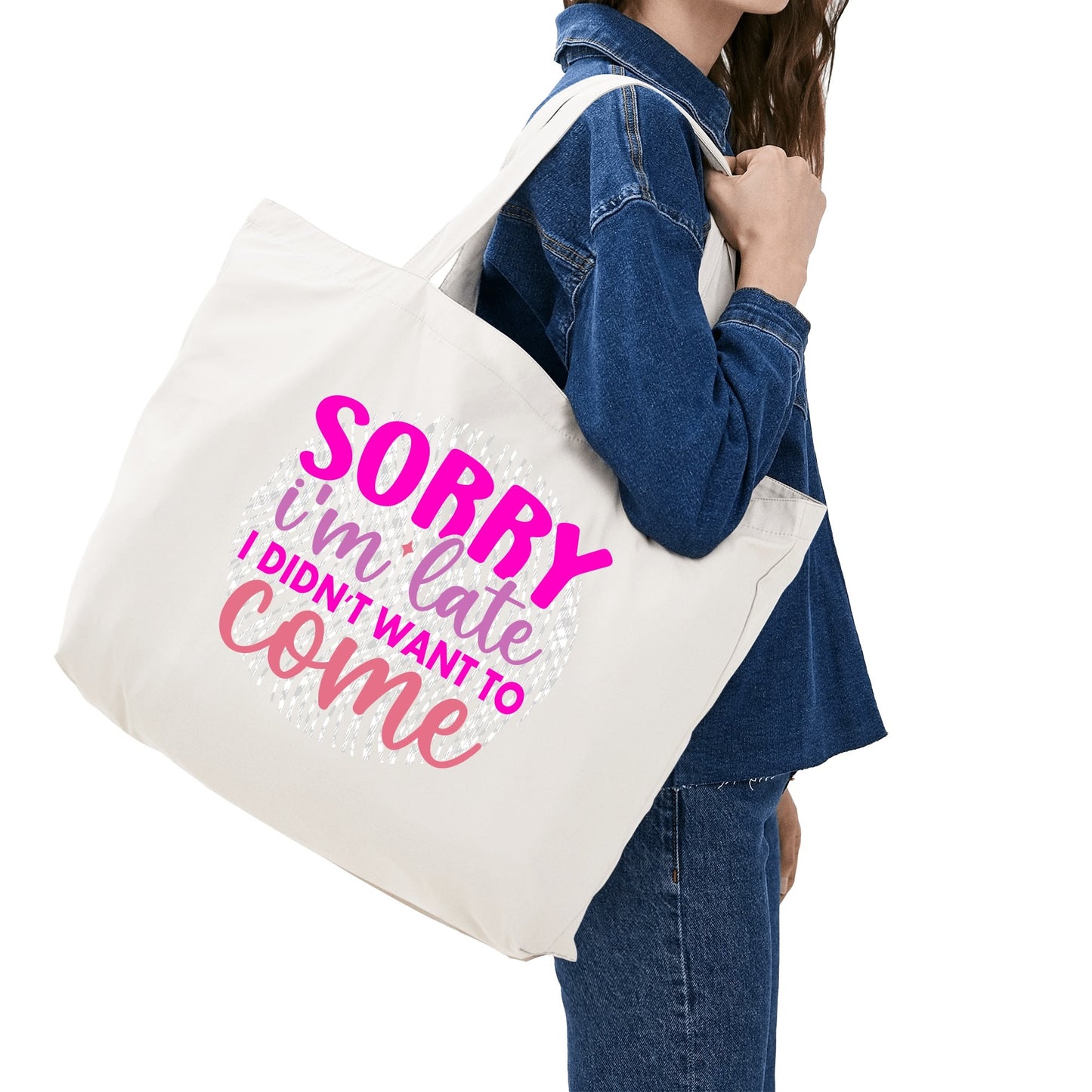 Totes For Strong Women | Eco-Friendly Cotton Tote Bag – Spacious & Durable Design