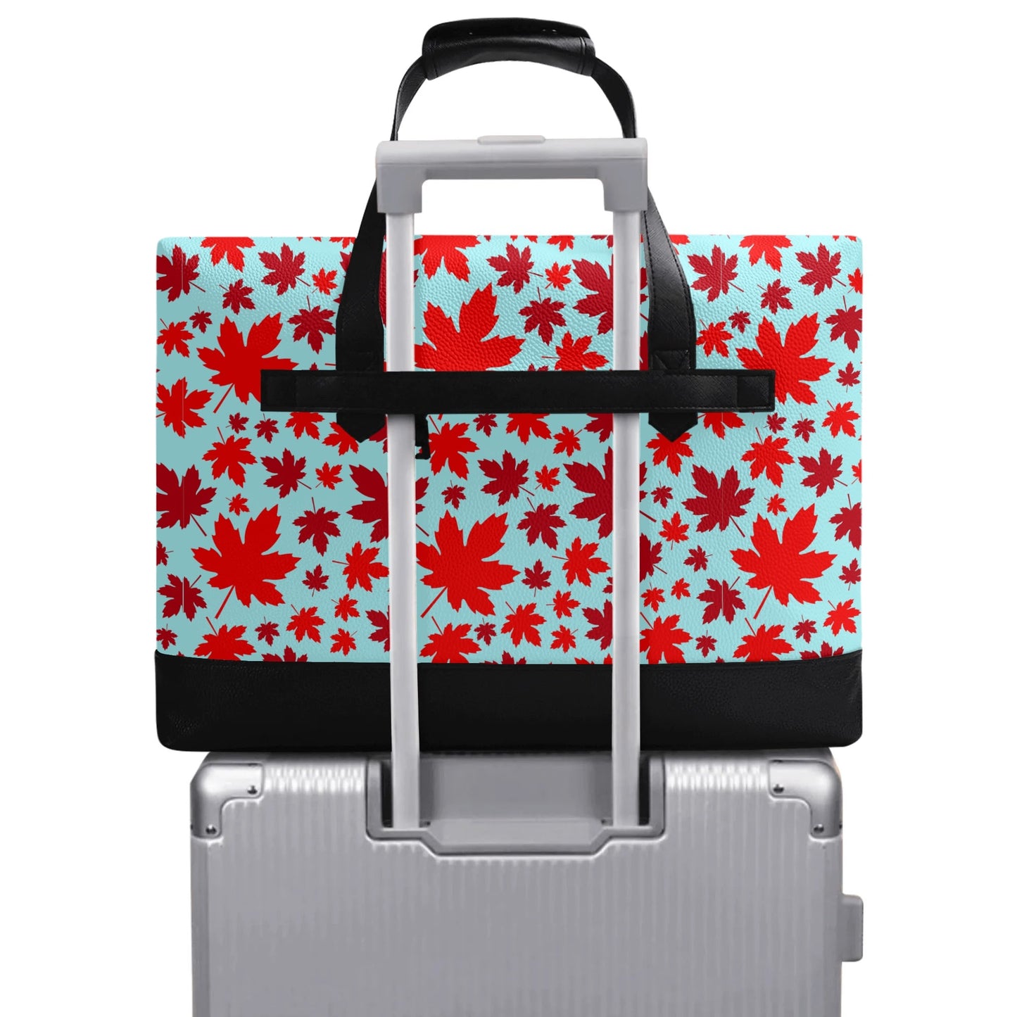 Canadian Maples | Faux Leather Briefcase | Business Laptop Bag – Classic, Durable, Water-Resistant