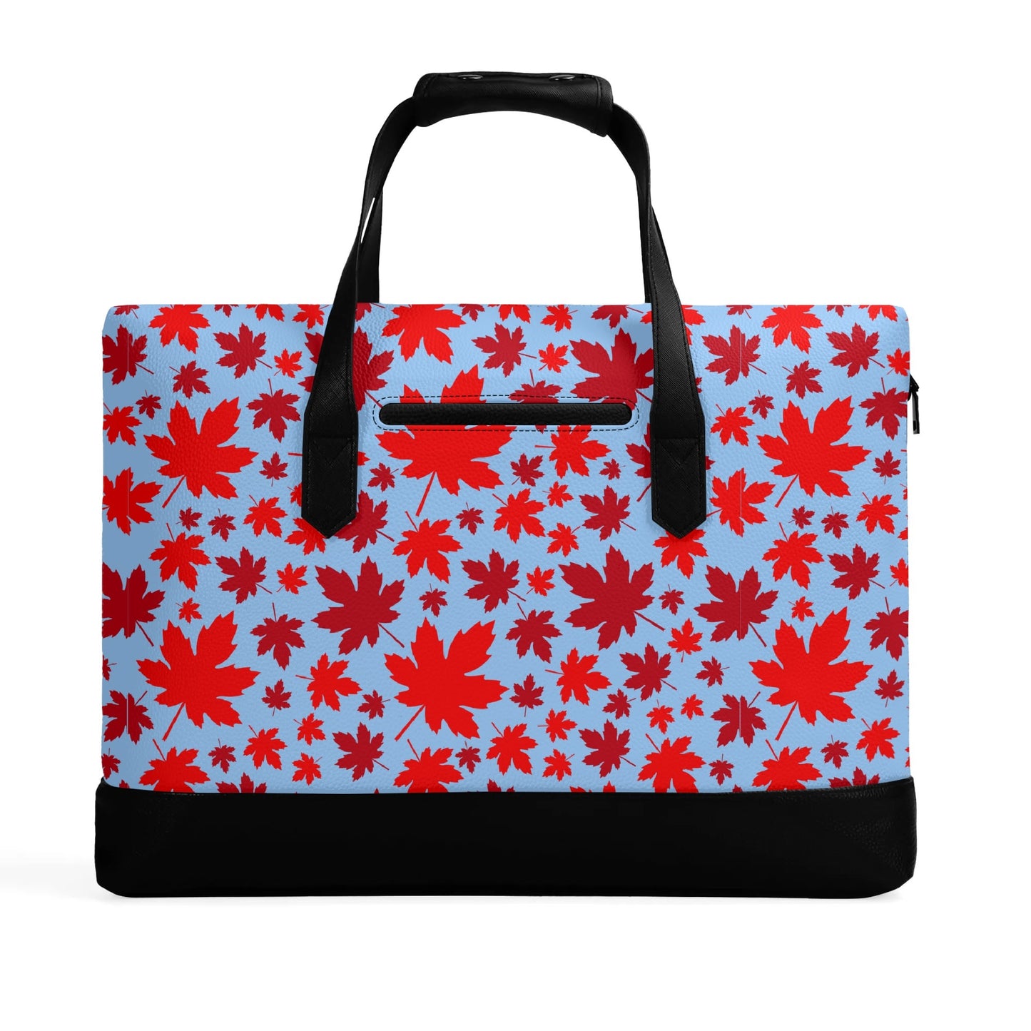Canadian Maples | Faux Leather Briefcase | Business Laptop Bag – Classic, Durable, Water-Resistant