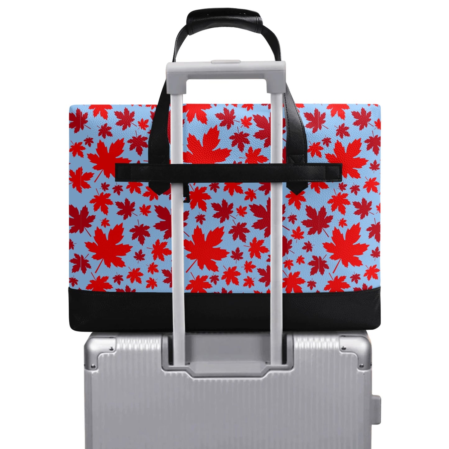 Canadian Maples | Faux Leather Briefcase | Business Laptop Bag – Classic, Durable, Water-Resistant