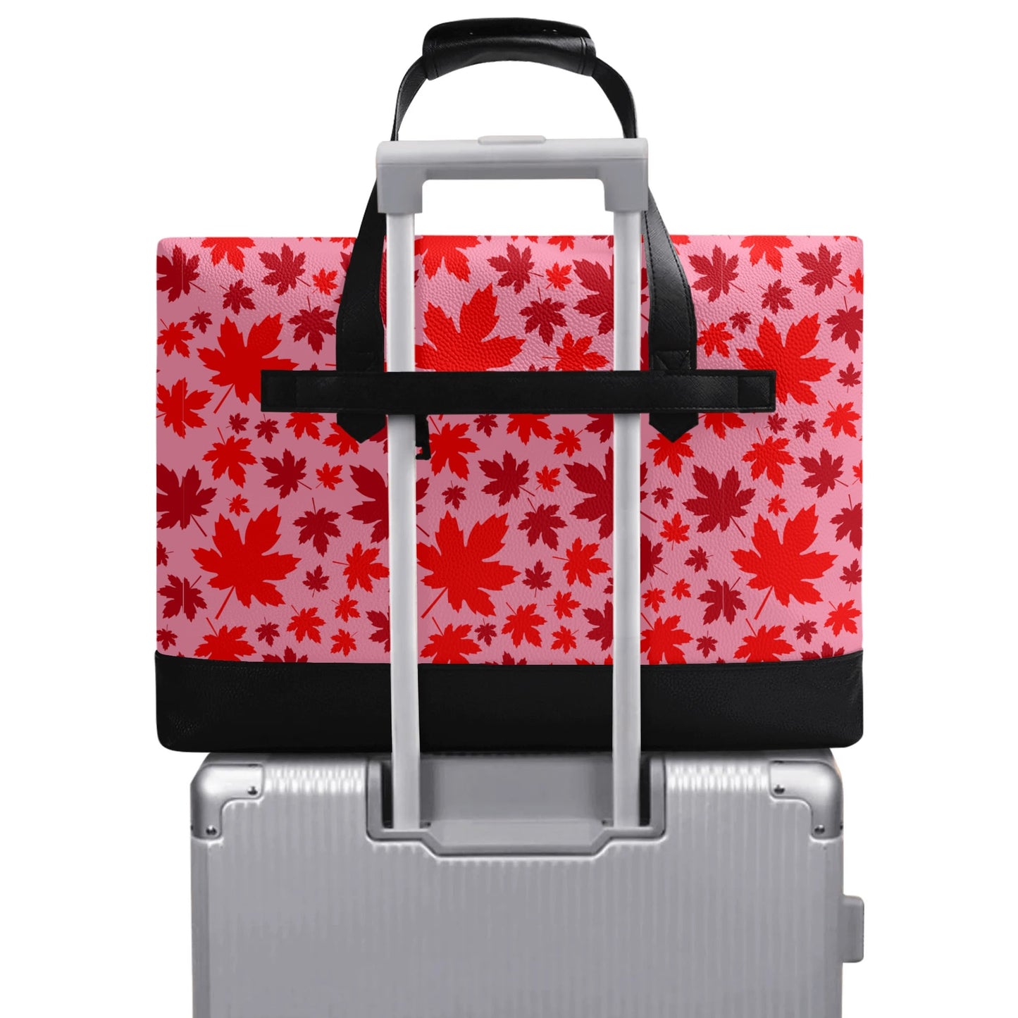 Canadian Maples | Faux Leather Briefcase | Business Laptop Bag – Classic, Durable, Water-Resistant