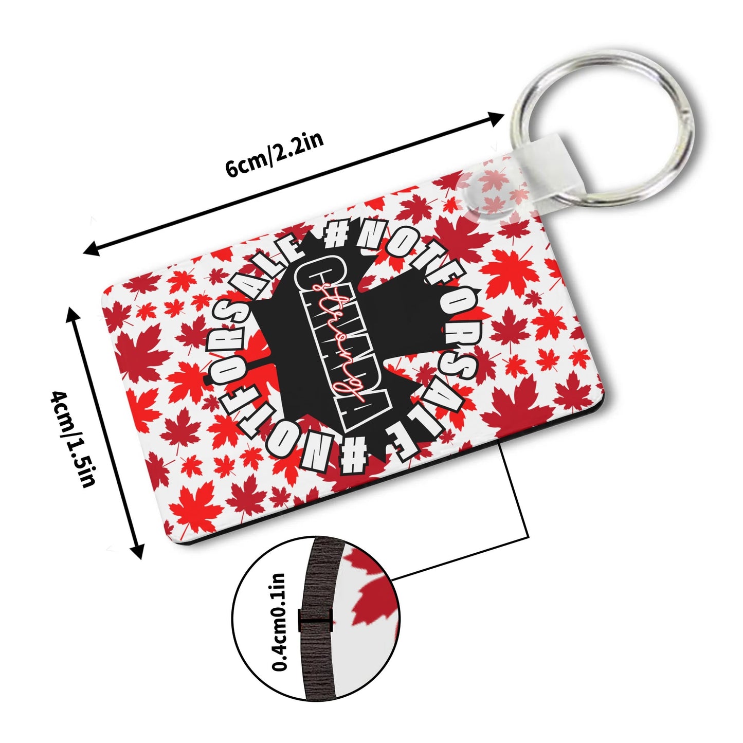 #NOTFORSALE/#PASAVENDRE Keychains | Double-Sided, Unique Designs, Perfect for Luggage & Keys