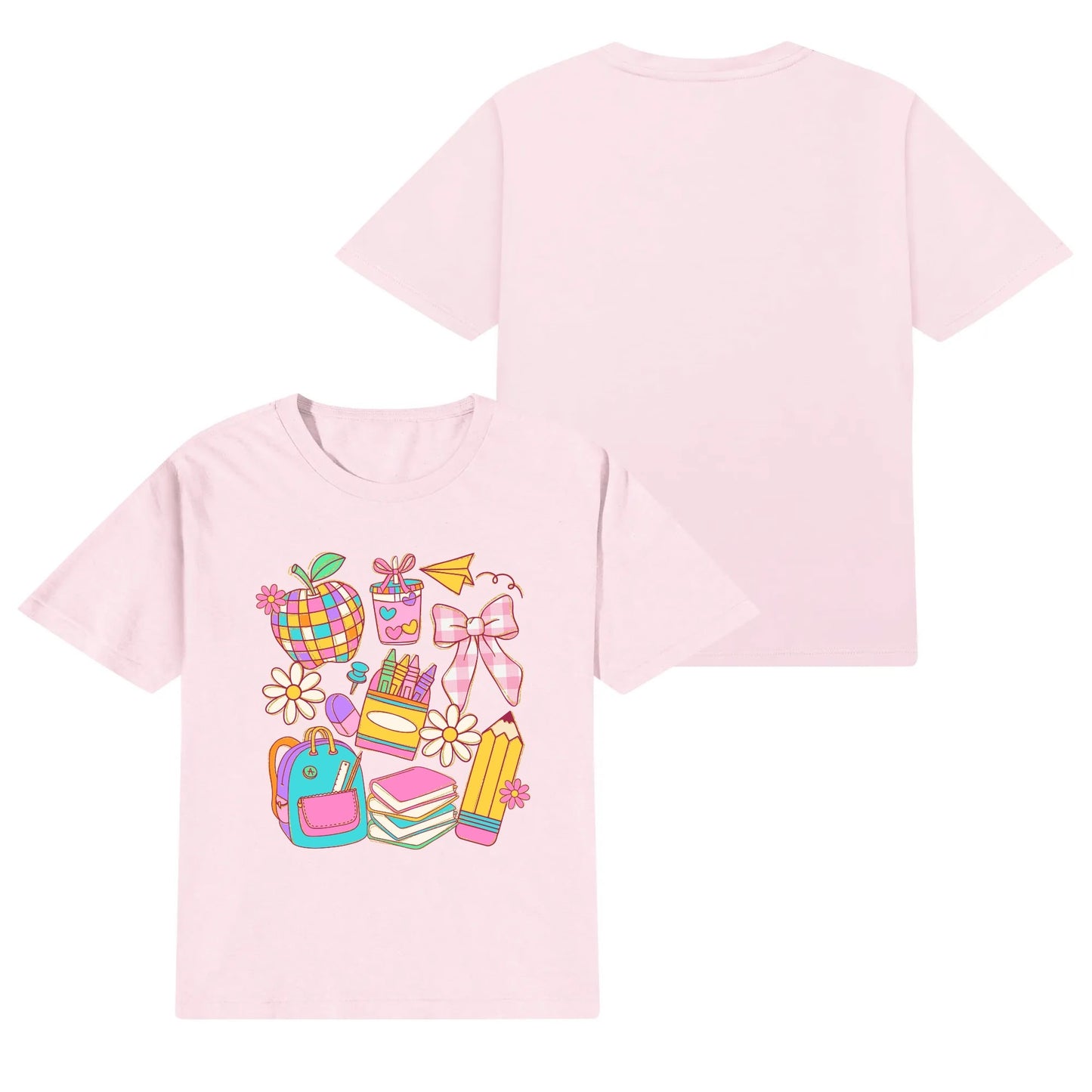 Back to School | Kids 100% Soft Cotton T-Shirt - BOHO – Pure Comfort