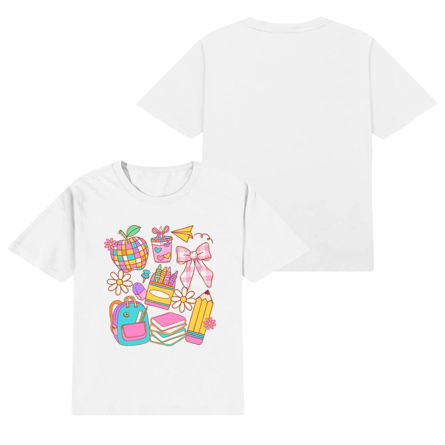 Back to School | Kids 100% Soft Cotton T-Shirt - BOHO – Pure Comfort