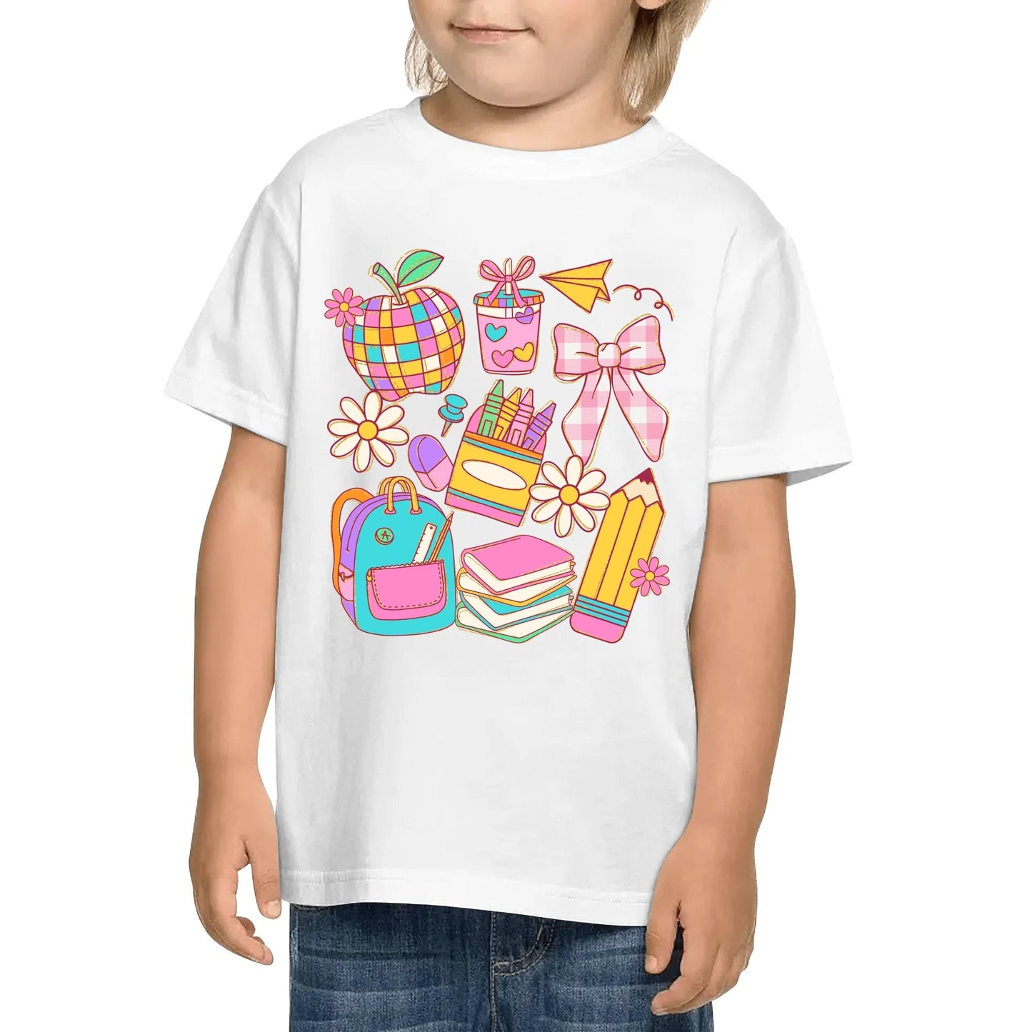Back to School | Kids 100% Soft Cotton T-Shirt - BOHO – Pure Comfort