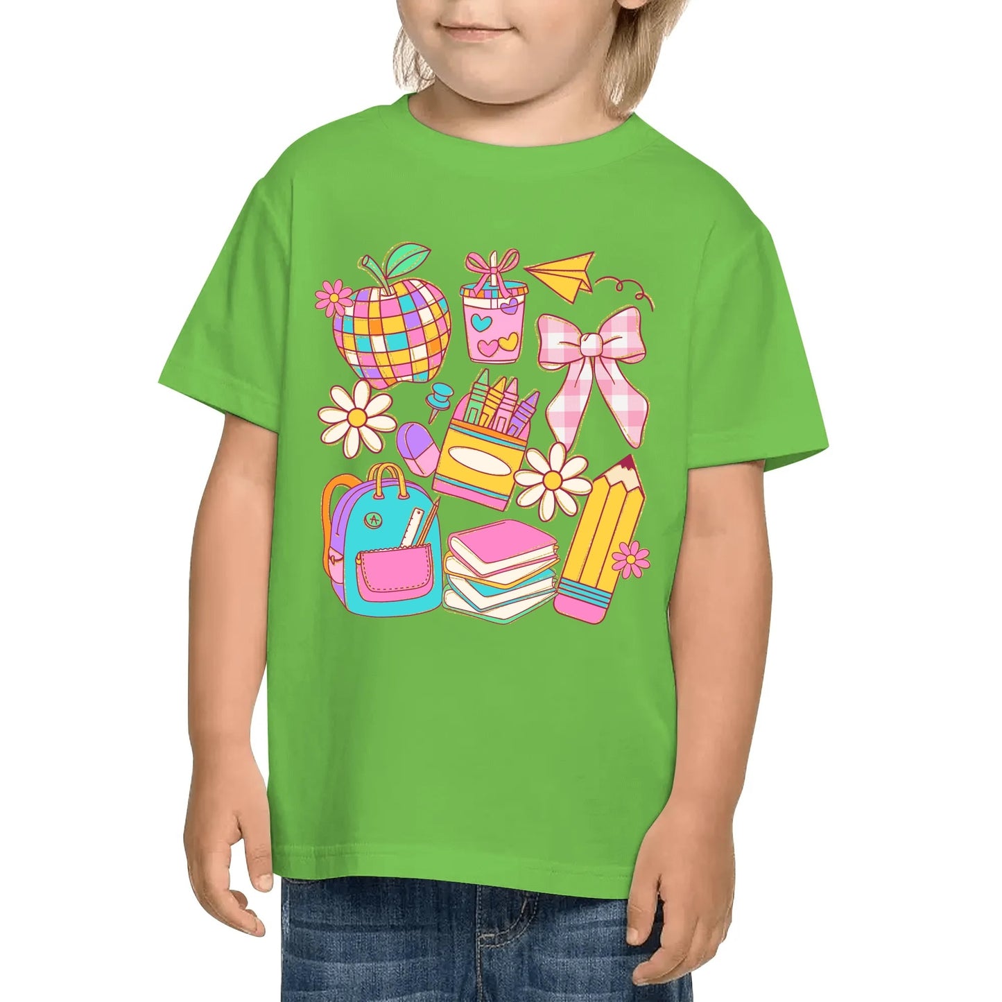 Back to School | Kids 100% Soft Cotton T-Shirt - BOHO – Pure Comfort